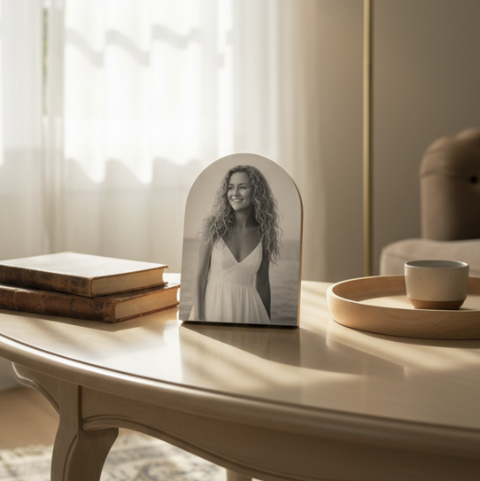 창문형 고급 우드액자 포토 아트 액자 명절 생일 선물 촬영 소품