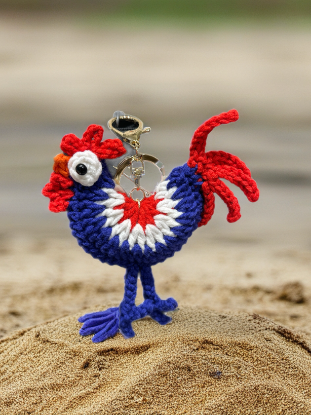 손뜨개키링 닭키링 휴대폰고리 동물키링 럭셔리백참 명절선물 생일선물